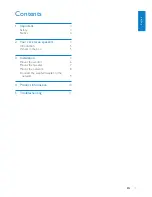 Preview for 3 page of Philips CSP550 User Manual