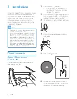 Preview for 6 page of Philips CSP550 User Manual