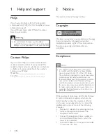 Preview for 3 page of Philips CSS2123 User Manual