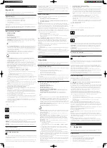 Предварительный просмотр 1 страницы Philips CSS2133B/F7 Instructions