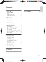 Предварительный просмотр 3 страницы Philips CSS5530G User Manual