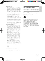 Предварительный просмотр 5 страницы Philips CSS5530G User Manual