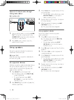 Предварительный просмотр 12 страницы Philips CSS5530G User Manual