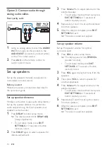 Preview for 12 page of Philips CSS6530B User Manual