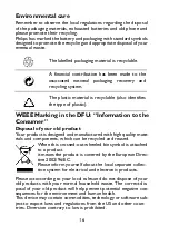 Preview for 16 page of Philips CTE102BLK/00 Manual