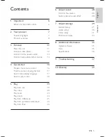 Предварительный просмотр 5 страницы Philips CTS4000 CinemaOne User Manual