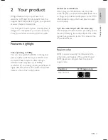 Предварительный просмотр 7 страницы Philips CTS4000 CinemaOne User Manual