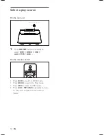 Предварительный просмотр 18 страницы Philips CTS4000 CinemaOne User Manual