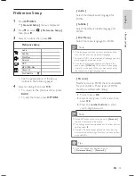 Предварительный просмотр 33 страницы Philips CTS4000 CinemaOne User Manual