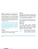 Preview for 93 page of Philips CTX605SLV/40 User Manual