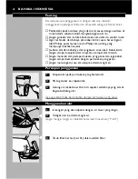 Предварительный просмотр 48 страницы Philips Cucina Cafe duo HD7140 User Instructions