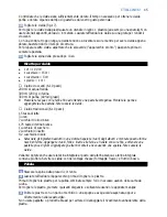 Предварительный просмотр 45 страницы Philips cucina HD2420 User Manual