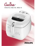 Philips Cucina HD6141 User Manual preview