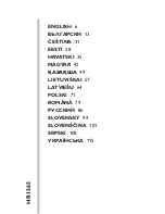 Предварительный просмотр 5 страницы Philips Cucina HR1565 User Manual