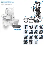Preview for 1 page of Philips Cucina HR1566 Manual