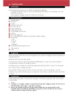 Preview for 48 page of Philips Cucina HR1741 Instructions For Use Manual