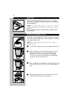 Preview for 8 page of Philips Cucina HR1744 Instructions Manual