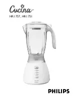 Philips Cucina HR1751 User Manual preview