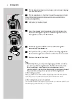 Preview for 8 page of Philips Cucina HR1754 User Manual