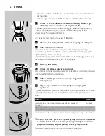 Preview for 16 page of Philips Cucina HR1754 User Manual