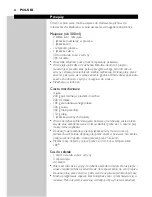 Preview for 22 page of Philips Cucina HR1754 User Manual