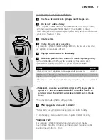 Preview for 47 page of Philips Cucina HR1754 User Manual