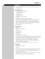 Preview for 63 page of Philips Cucina HR1754 User Manual