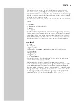 Preview for 103 page of Philips Cucina HR1754 User Manual