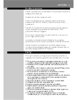 Preview for 105 page of Philips Cucina HR1754 User Manual