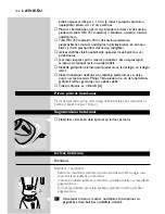 Preview for 106 page of Philips Cucina HR1754 User Manual