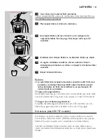 Preview for 109 page of Philips Cucina HR1754 User Manual