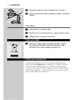 Preview for 112 page of Philips Cucina HR1754 User Manual