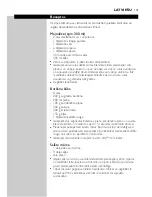 Preview for 113 page of Philips Cucina HR1754 User Manual