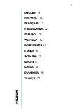 Preview for 3 page of Philips Cucina HR2390/6 Manual