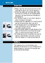 Preview for 4 page of Philips Cucina HR2390/6 Manual