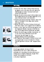 Preview for 10 page of Philips Cucina HR2390/6 Manual