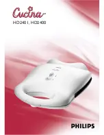 Предварительный просмотр 1 страницы Philips Cusina HD2400 User Manual