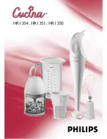 Philips Cusina HR1350 User Manual preview