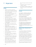 Preview for 4 page of Philips CVR300 User Manual