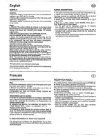 Предварительный просмотр 3 страницы Philips D 2345 User Manual