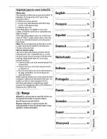 Preview for 2 page of Philips D 6560 Instructions For Use Manual