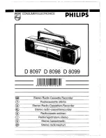 Philips D 8097 User Manual preview