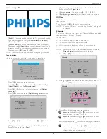 Предварительный просмотр 61 страницы Philips D line 86BDL4150D User Manual