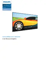 Philips D Series User Manual предпросмотр