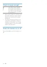 Предварительный просмотр 12 страницы Philips D115 Extended User Documentation