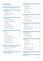 Preview for 3 page of Philips D121 Extended User Documentation