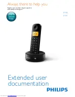 Philips D130 Extended User Documentation предпросмотр