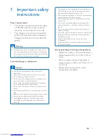 Preview for 5 page of Philips D130 Extended User Documentation