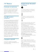 Preview for 33 page of Philips D130 Extended User Documentation