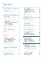 Предварительный просмотр 3 страницы Philips D141 Extended User Documentation